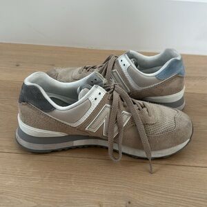 New Balance Brown 574 Sneakers